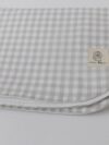 muestra - Mantita vichy gris