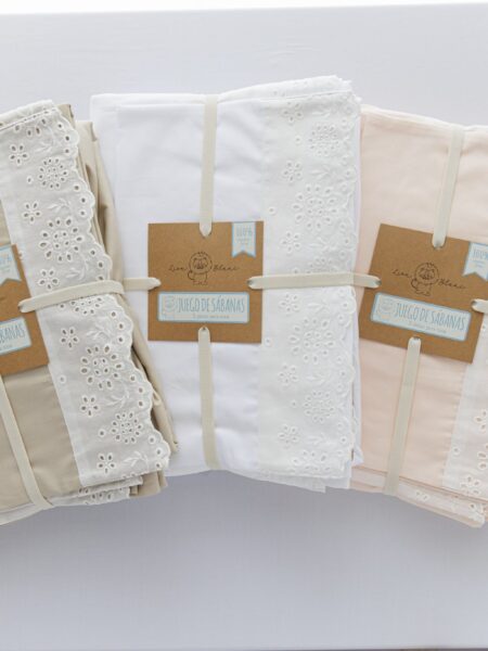 muestra - Sábanas con broderie