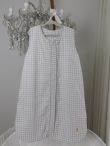 muestra - Saquito de dormir vichy gris